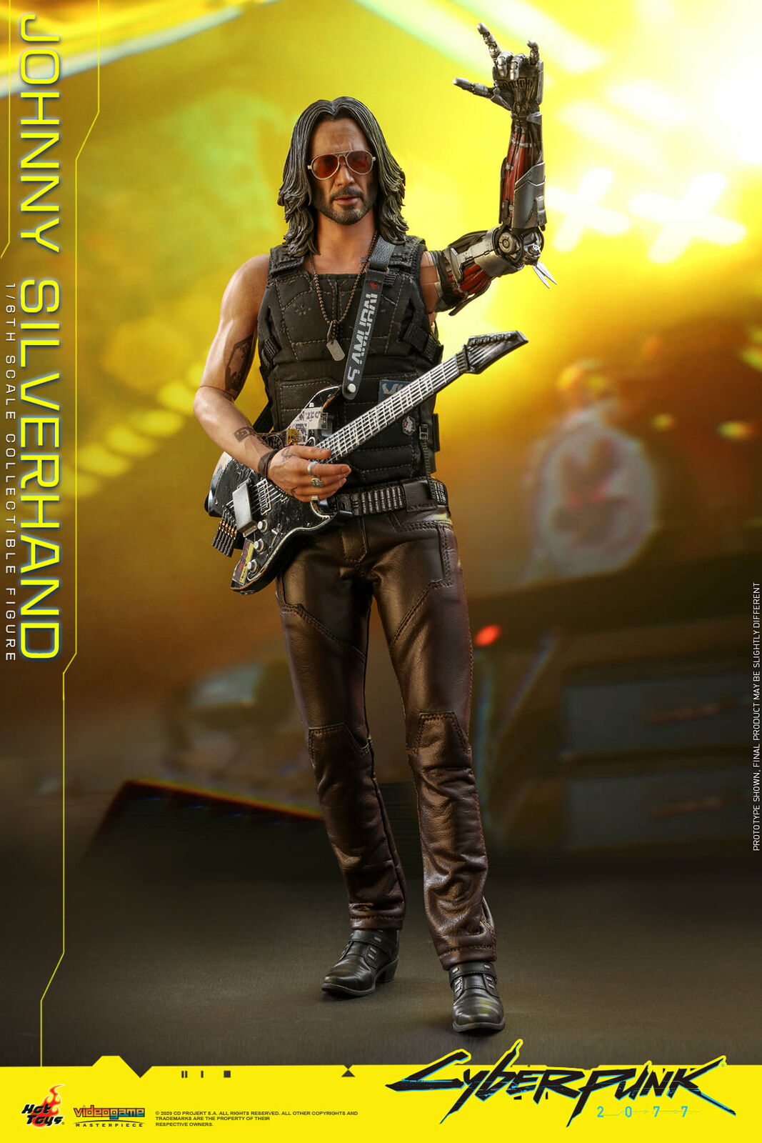 Pedido Figura Johnny Silverhand - Cyberpunk 2077 marca Hot Toys VGM47 escala 1/6