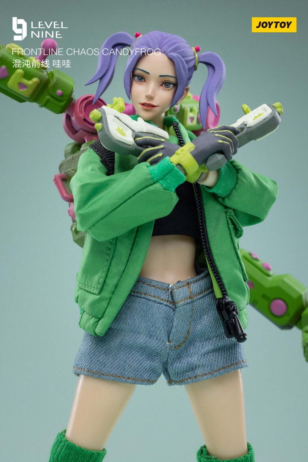 Pedido Figura Candyfrog Hacker - Frontline Chaos marca JOYTOY JT3358 escala pequeña 1/12