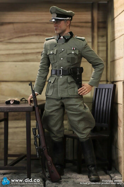 Pedido Figura WWII 1942 Sniper Major Erwin Konig versión de 10th aniversario marca DID escala 1/6