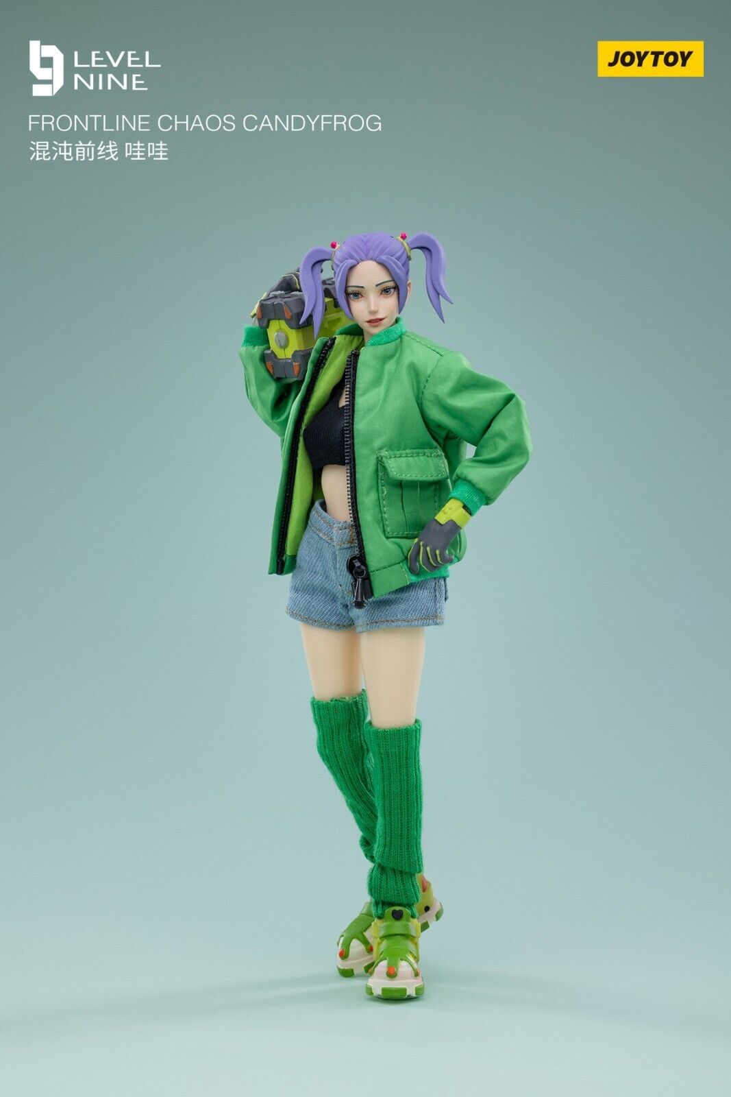 Pedido Figura Candyfrog Hacker - Frontline Chaos marca JOYTOY JT3358 escala pequeña 1/12