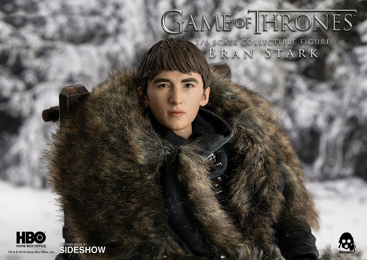 Pedido Figura Bran Stark - Game of Thrones marca Threezero 3Z0093 escala 1/6 (BACK ORDER)