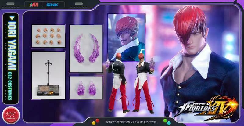 Preventa Figura Iori Yagami DLC Costumes - SNK King of Fighters XIV marca Emen Genesis KOF-IR02 escala 1/6