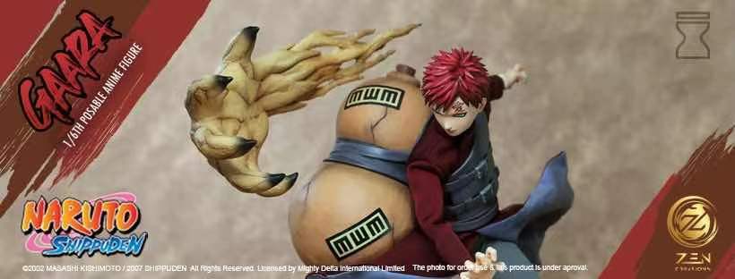 Pedido Figura Gaara - Naruto Shippuden marca Zen Creations PAF002 escala 1/6