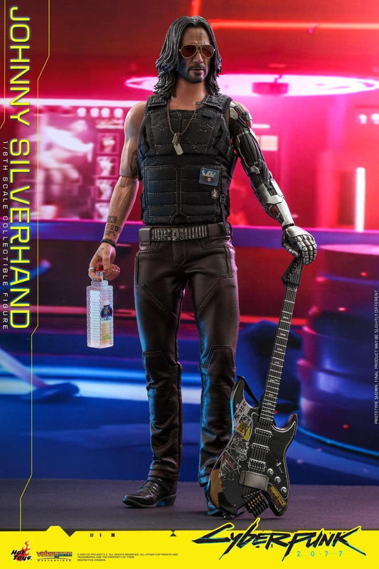 Pedido Figura Johnny Silverhand - Cyberpunk 2077 marca Hot Toys VGM47 escala 1/6