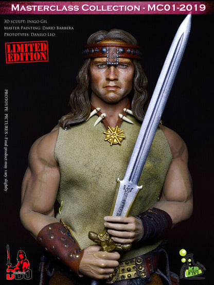 Figura El Barbaro Masterclass Edición Limitada marca Kaustic Plastik escala 1/6