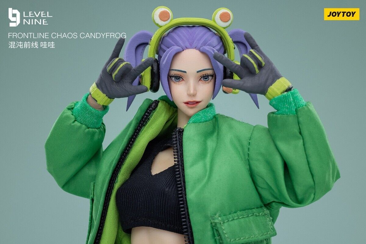 Pedido Figura Candyfrog Hacker - Frontline Chaos marca JOYTOY JT3358 escala pequeña 1/12