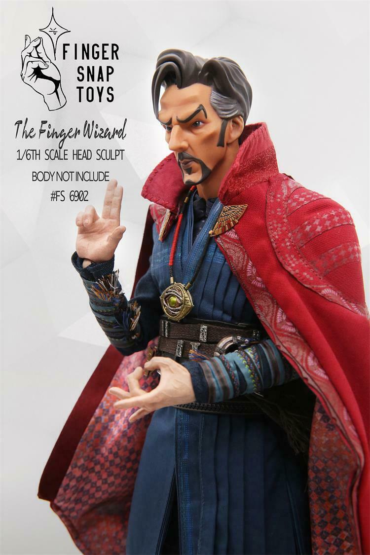 Pedido Cabeza Dr. Strange Animada marca FingerSnap escala 1/6