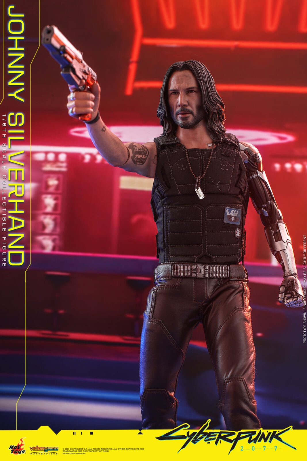 Pedido Figura Johnny Silverhand - Cyberpunk 2077 marca Hot Toys VGM47 escala 1/6