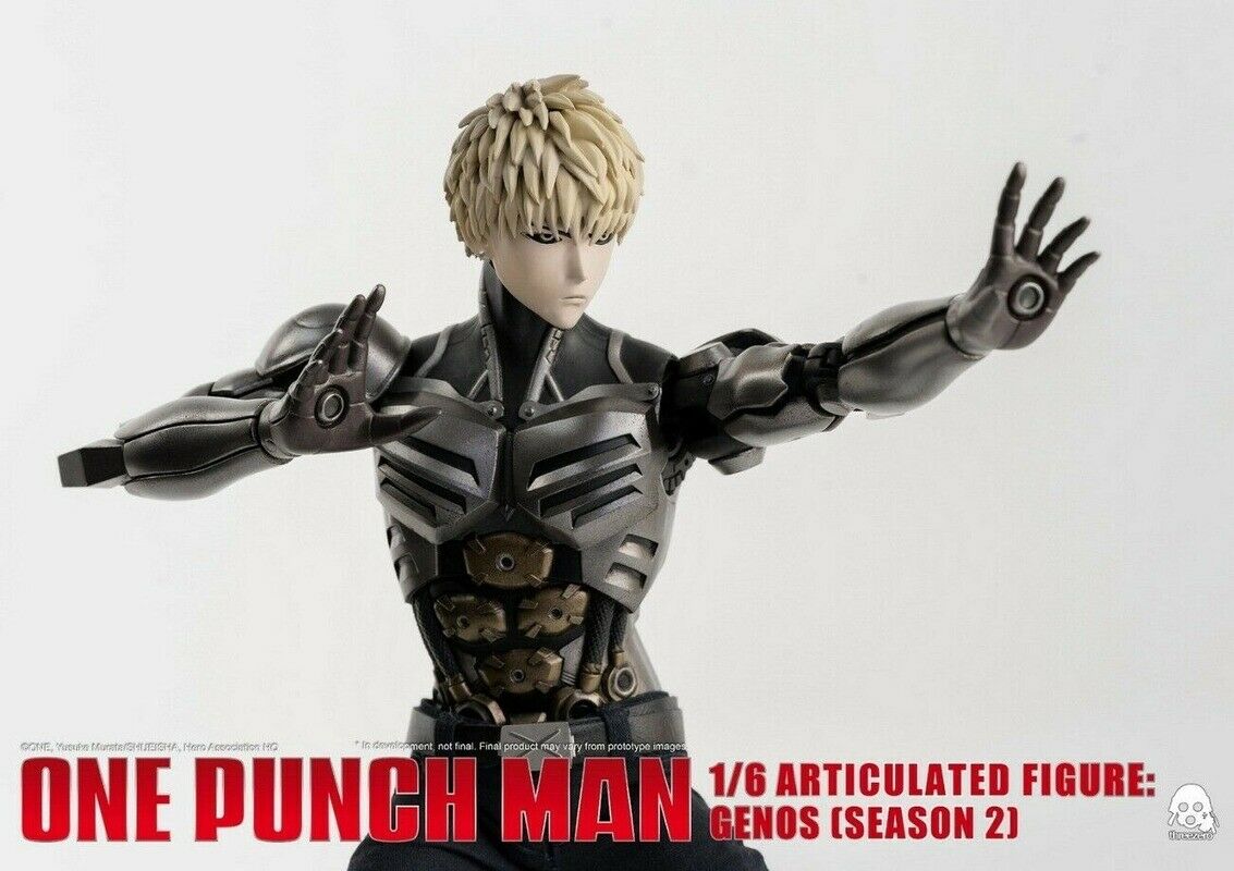 Pedido Figura Genos en One Punch Man temporada 2 marca Threezero escala 1/6