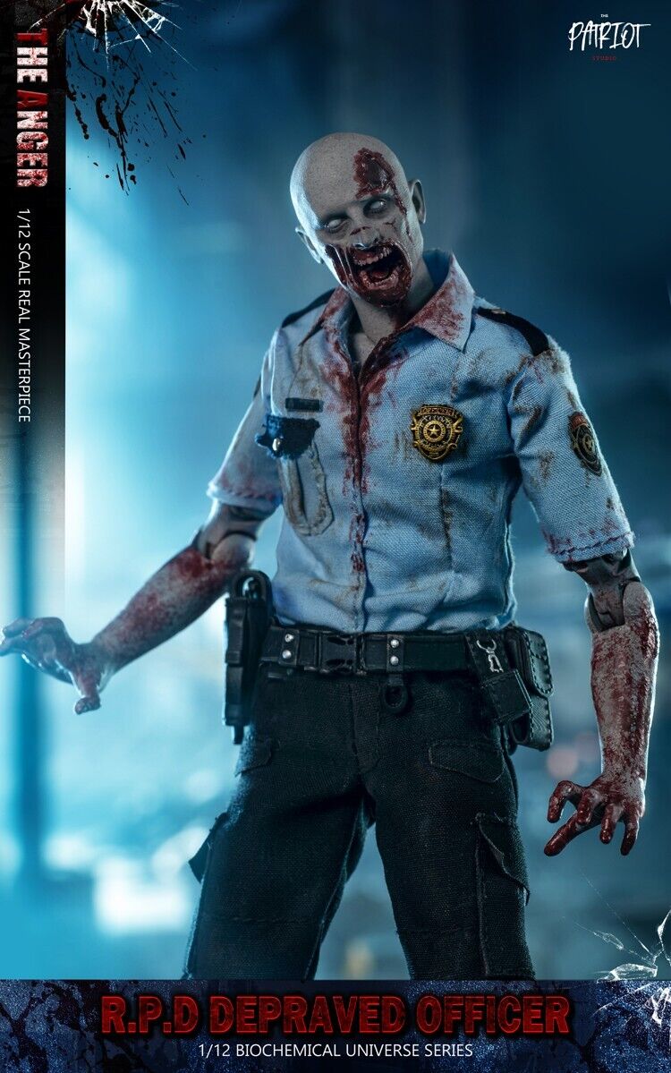 Pedido Figura Zombie Police (Anger version) marca  Patriot Studio escala pequeña 1/12