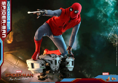 Pedido Figura Spider-Man (Homemade Suit Version) - Spider-Man Far From Home marca Hot Toys MMS552 escala 1/6