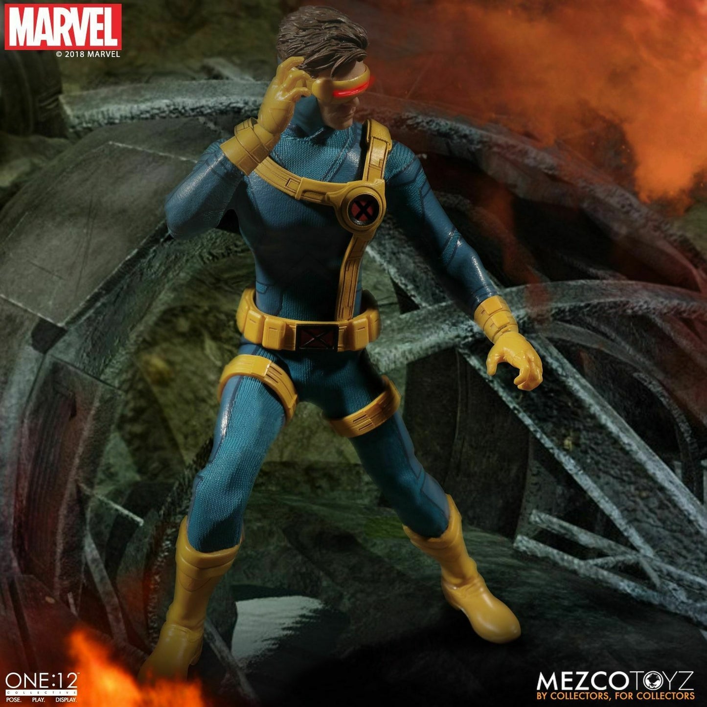 Pedido Figura Cyclops - Marvel - One:12 Collective marca Mezco Toyz 76922 escala pequeña 1/12