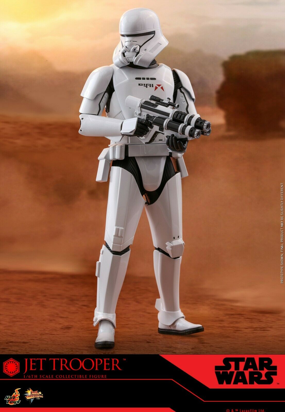 Pedido Figura Jet Trooper - Star Wars The Rise of Skywalker marca Hot Toys MMS561 escala 1/6