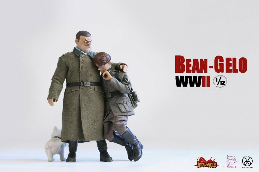 Pedido Figuras Bean Gelo WWII (BGS004 Brand, BGS005 Kahn, BGS006 Hans) marca Poptoys escala pequeña 1/12