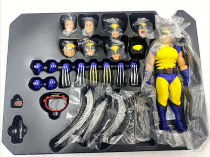 Pedido Figura Wolverine Deluxe Steel Box Edition - Marvel One:12 Collective marca Mezco Toyz 76536 escala pequeña 1/12