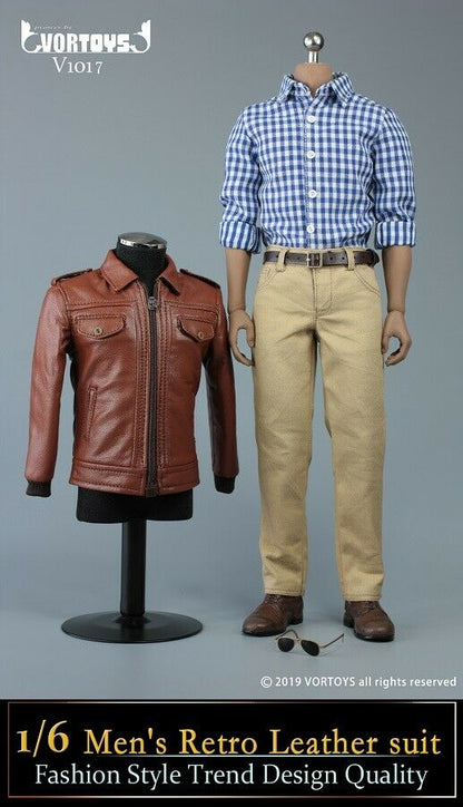 Pedido Traje Set Men´s Retro Leather marca Vortoys V1017 escala 1/6