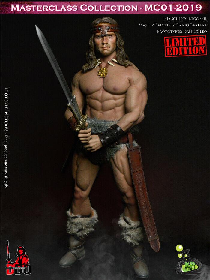 Figura El Barbaro Masterclass Edición Limitada marca Kaustic Plastik escala 1/6