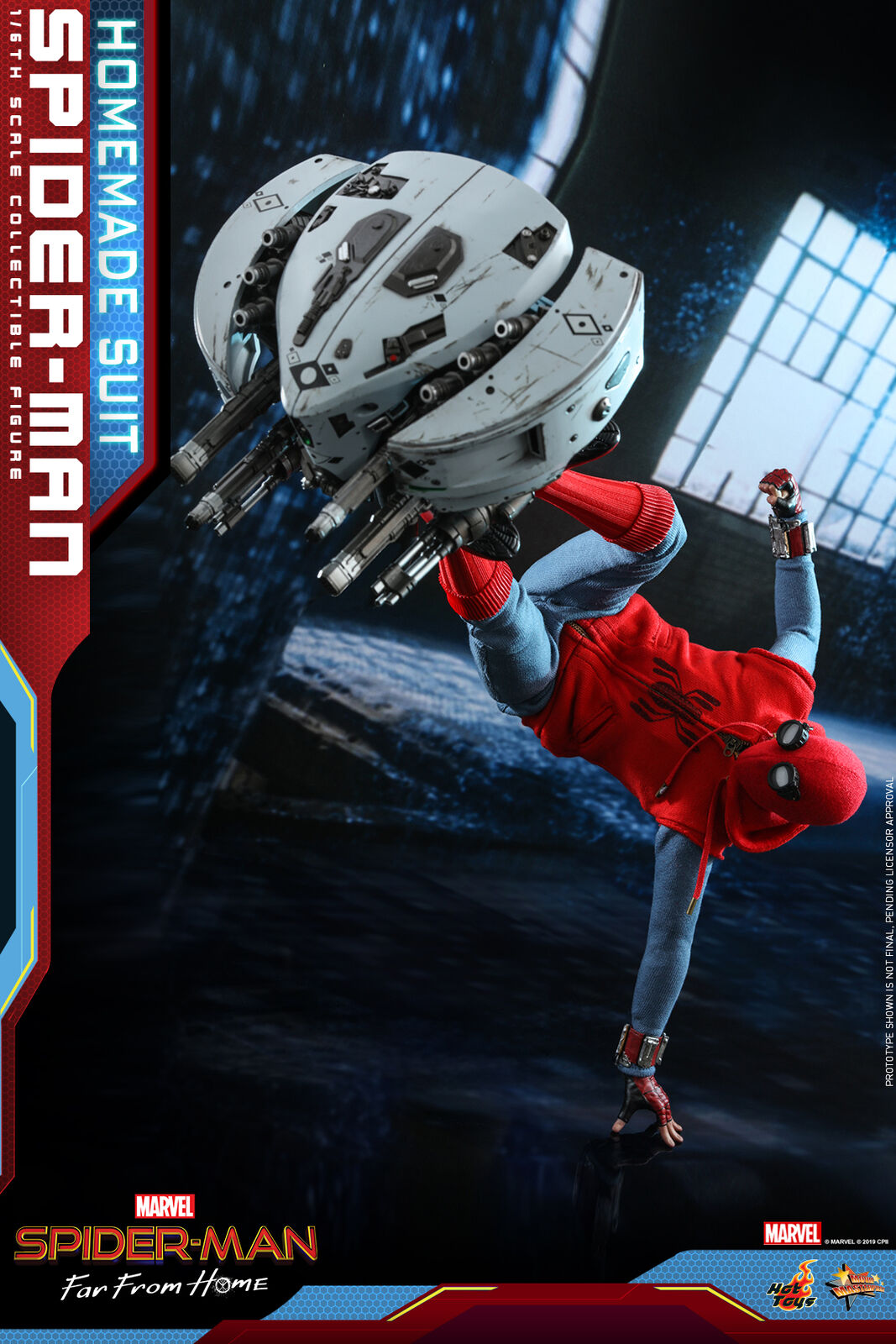 Pedido Figura Spider-Man (Homemade Suit Version) - Spider-Man Far From Home marca Hot Toys MMS552 escala 1/6