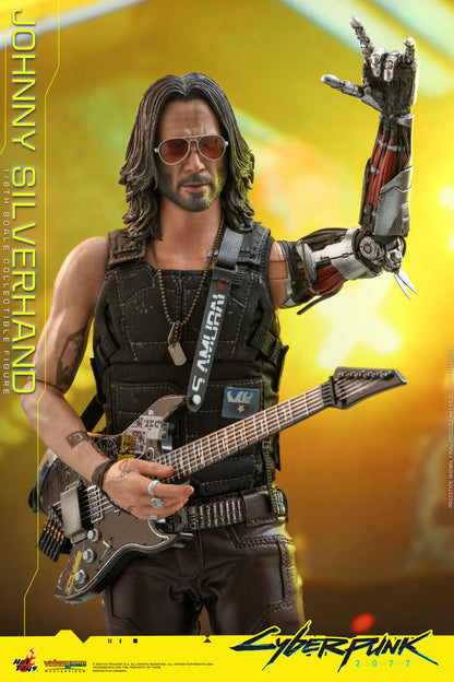 Pedido Figura Johnny Silverhand - Cyberpunk 2077 marca Hot Toys VGM47 escala 1/6