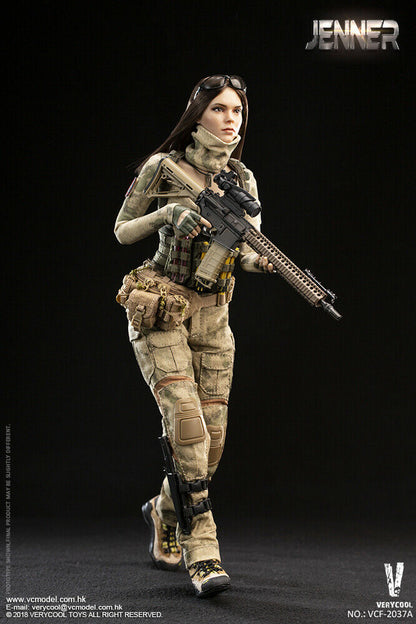 Pedido Figura A-TACS FG Soldier Woman Jenner marca Verycool VCF-2037A escala 1/6