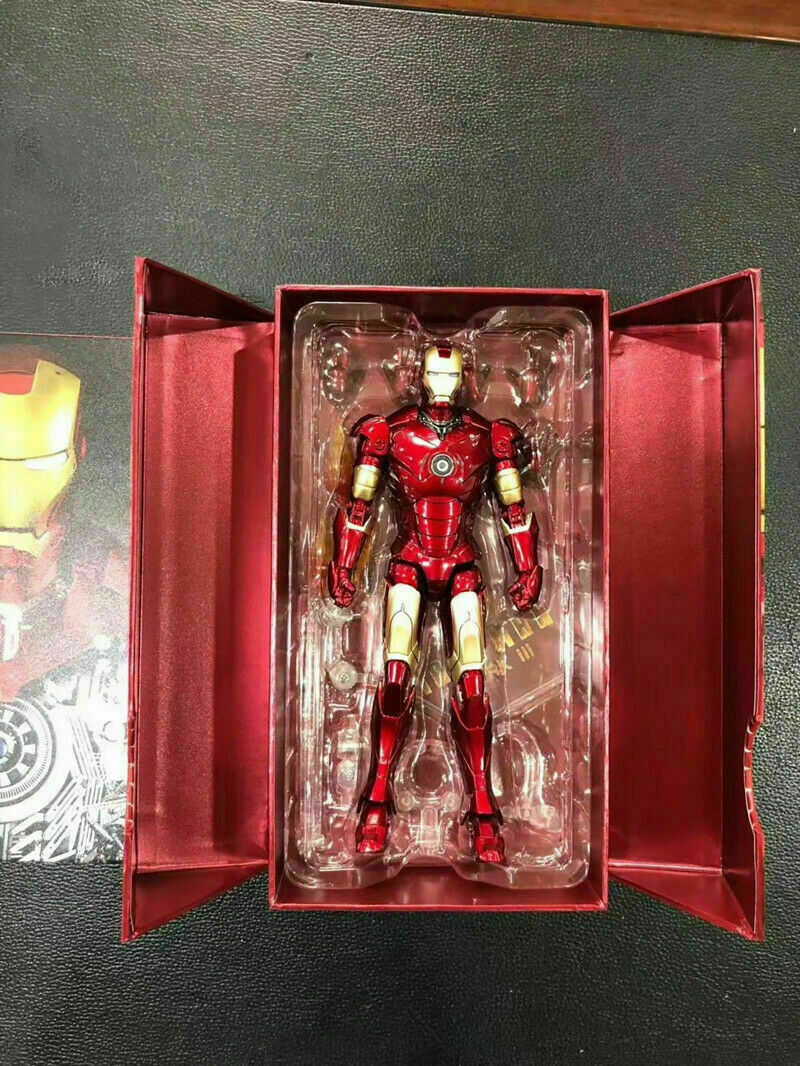 Pedido Figura Iron Man Mark III marca ZD Toys escala pequeña 1/10 (18 cm)