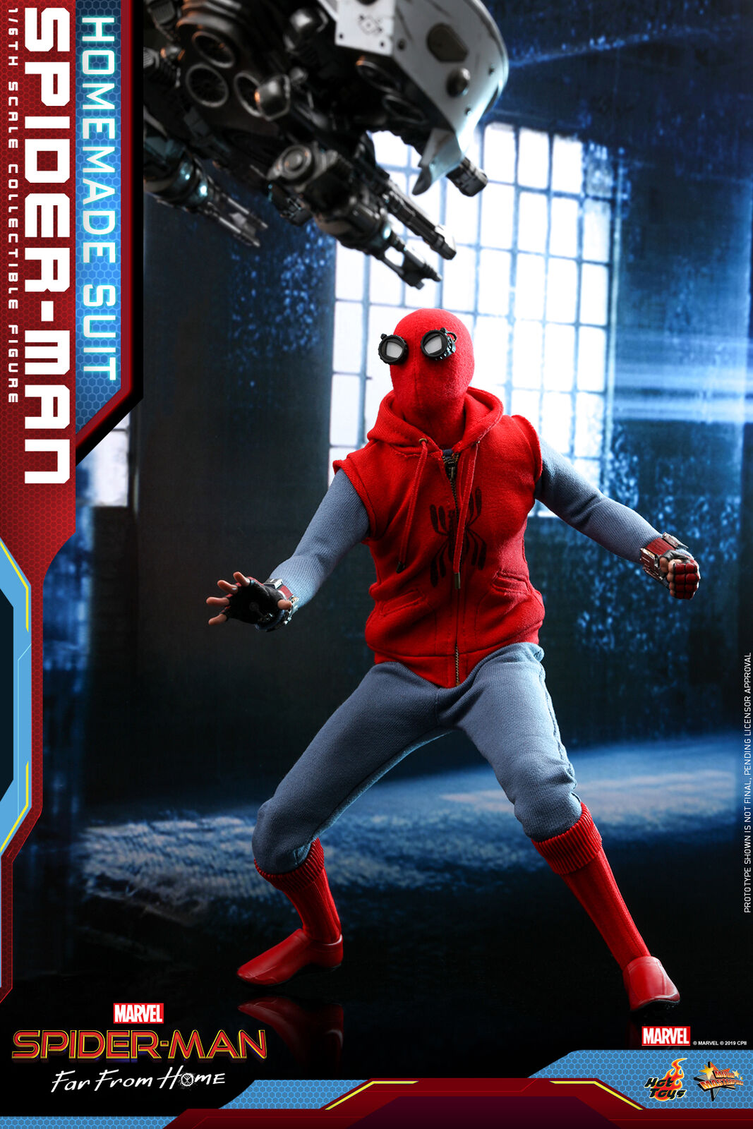 Pedido Figura Spider-Man (Homemade Suit Version) - Spider-Man Far From Home marca Hot Toys MMS552 escala 1/6