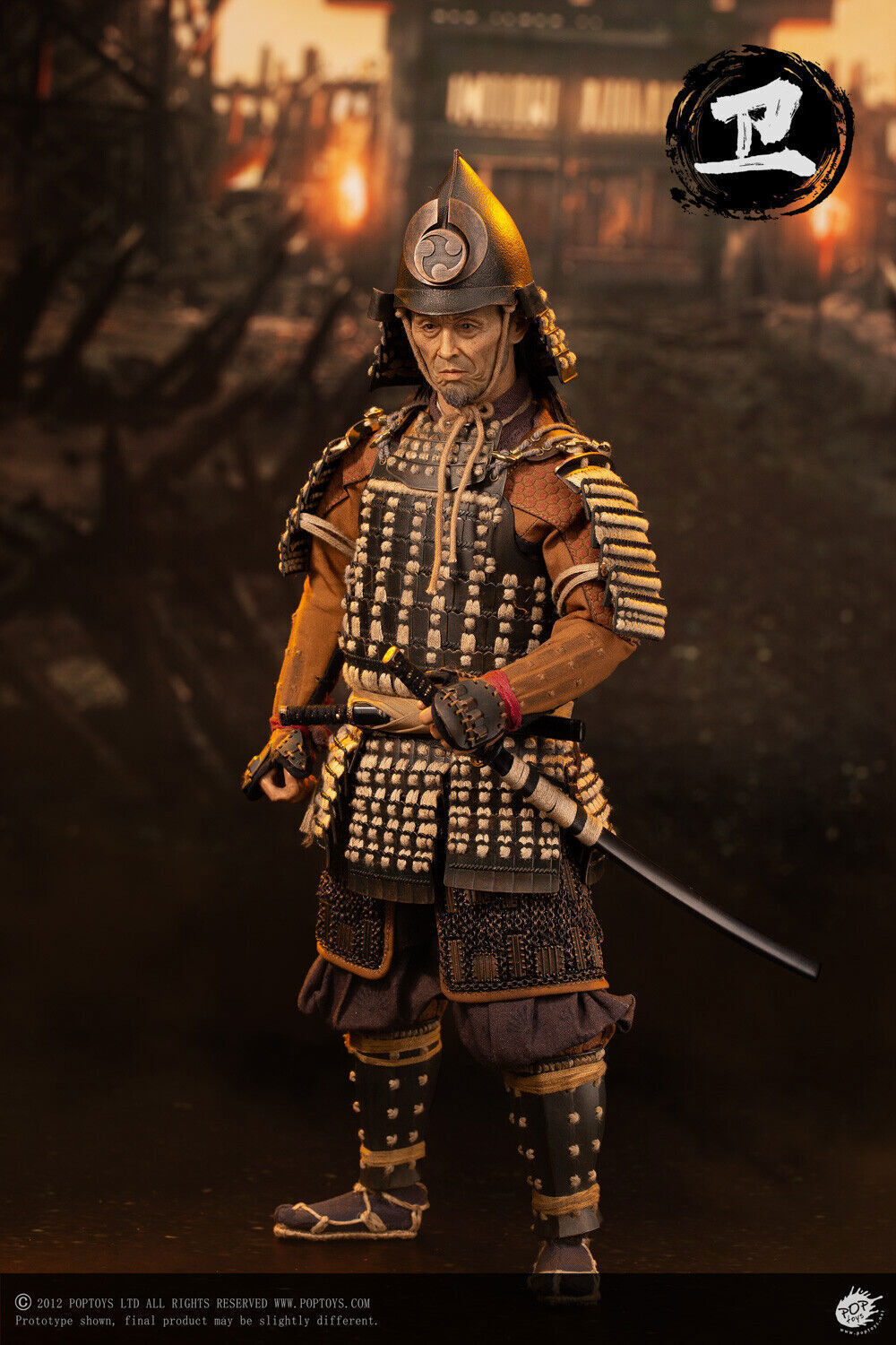 Pedido Figura Ashigaru Trio Second Bomb Wei Ashigaru marca Poptoys EX045 escala 1/6