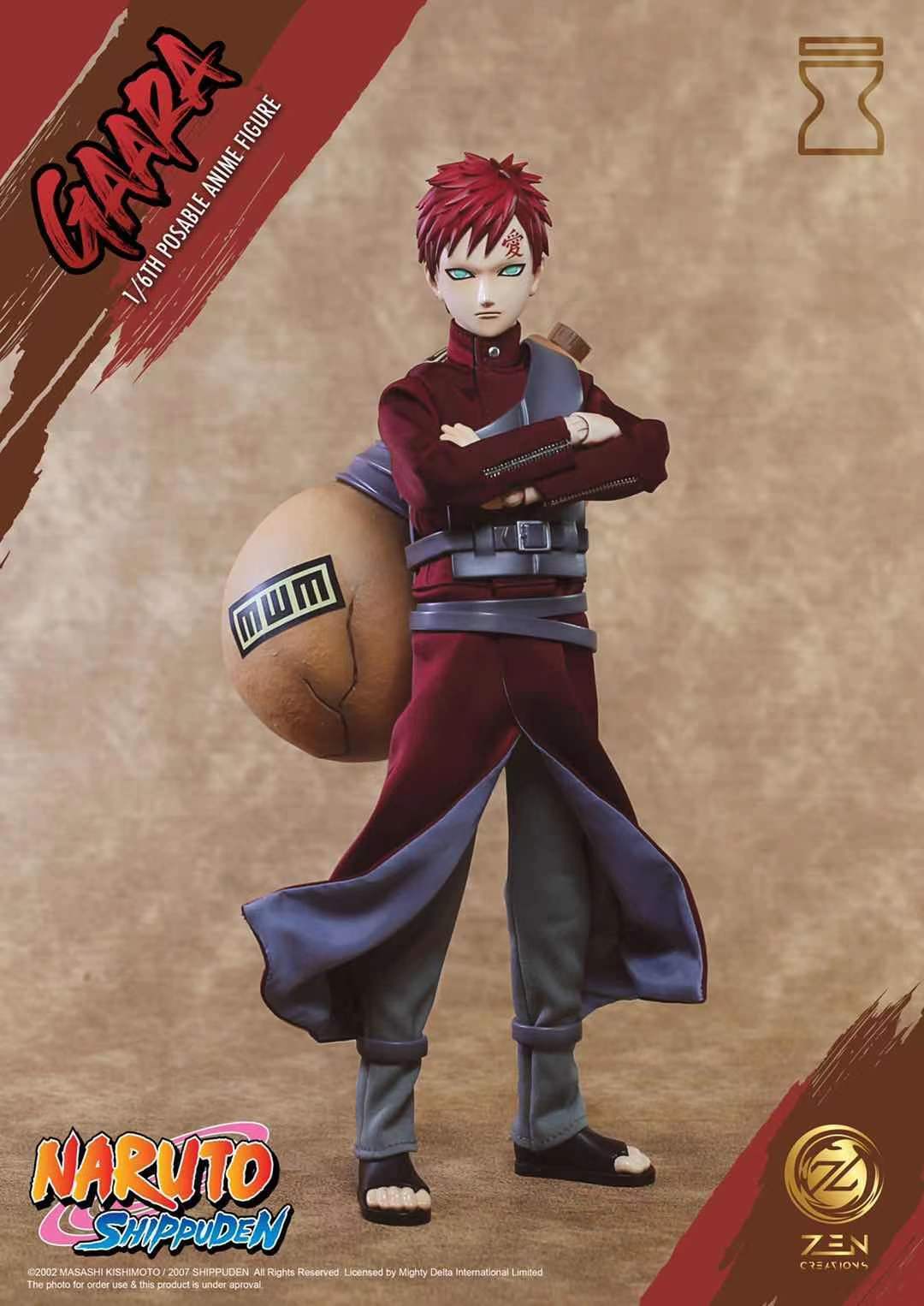 Pedido Figura Gaara - Naruto Shippuden marca Zen Creations PAF002 escala 1/6