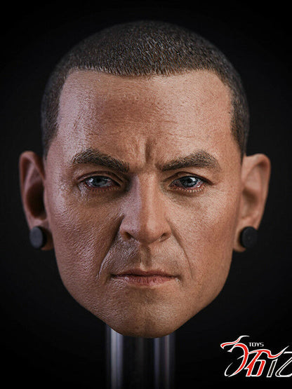 Pedido Cabeza Chester Bennington Linkin Park marca custom escala 1/6