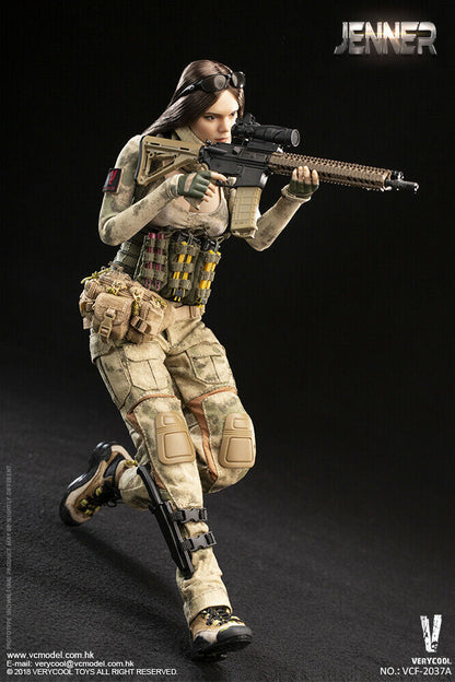 Pedido Figura A-TACS FG Soldier Woman Jenner marca Verycool VCF-2037A escala 1/6