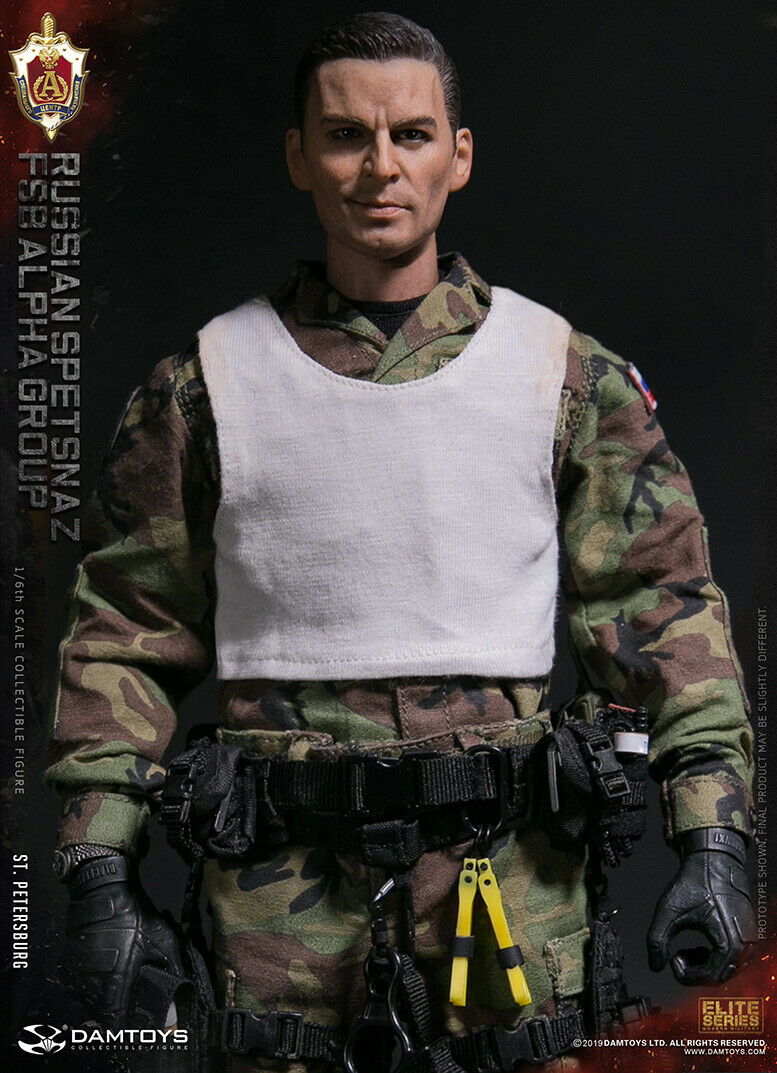 Pedido Figura Russian Spetsnaz FSB Alpha Group St. Petersburg Classic Version marca Damtoys 78071 escala 1/6