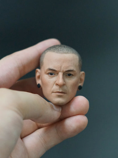 Pedido Cabeza Chester Bennington Linkin Park marca custom escala 1/6