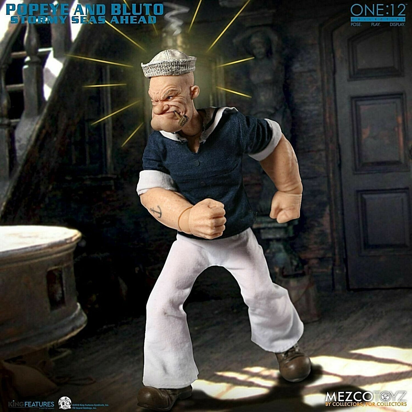 Pedido Figuras Popeye & Bluto - Deluxe Boxed Set: Stormy Seas Ahead marca Mezco escala pequeña 1/12