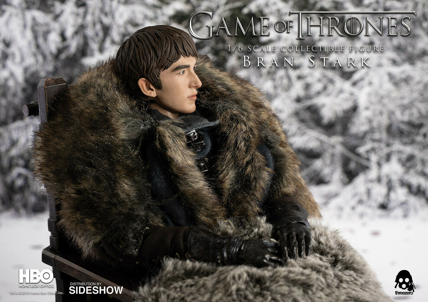 Pedido Figura Bran Stark - Game of Thrones marca Threezero 3Z0093 escala 1/6 (BACK ORDER)