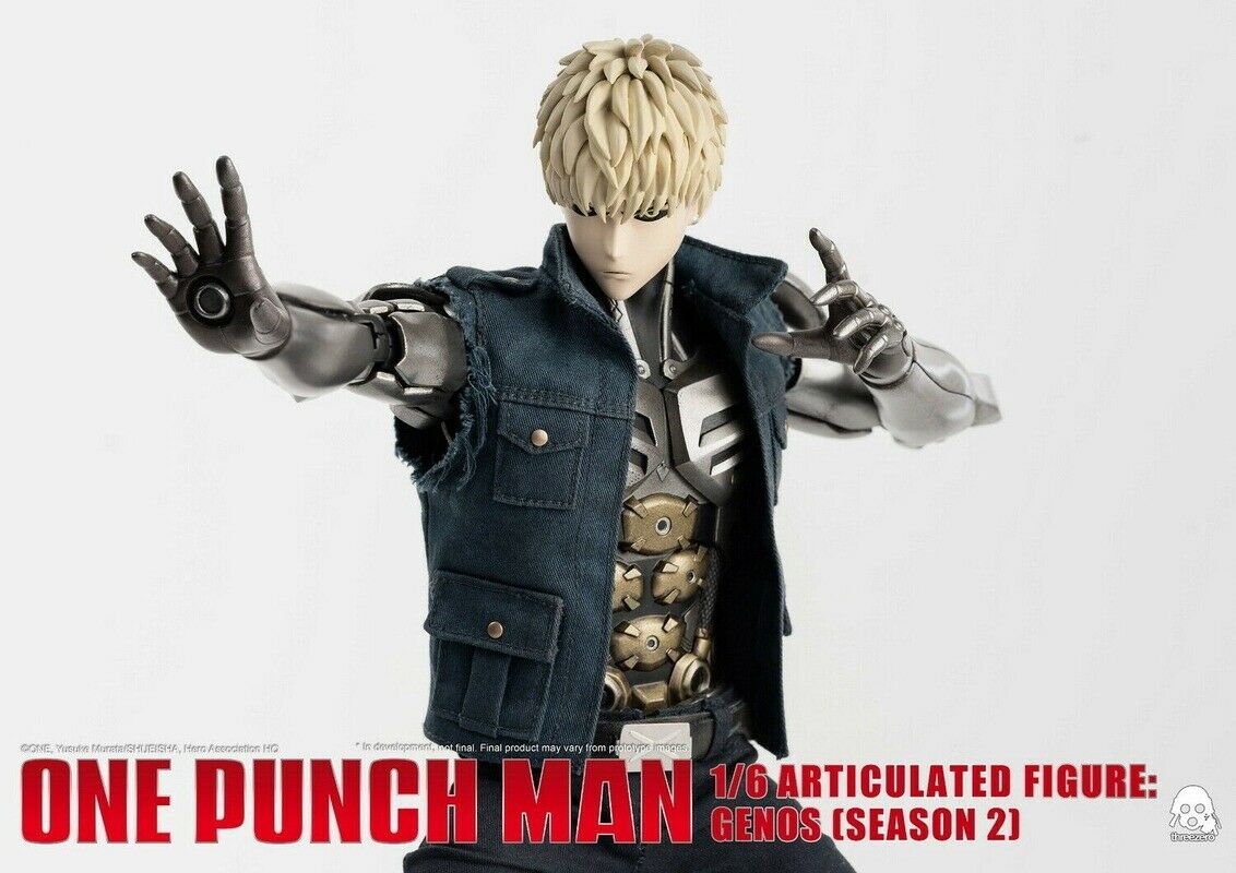 Pedido Figura Genos en One Punch Man temporada 2 marca Threezero escala 1/6