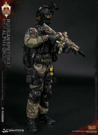 Pedido Figura Russian Spetsnaz FSB Alpha Group St. Petersburg Classic Version marca Damtoys 78071 escala 1/6