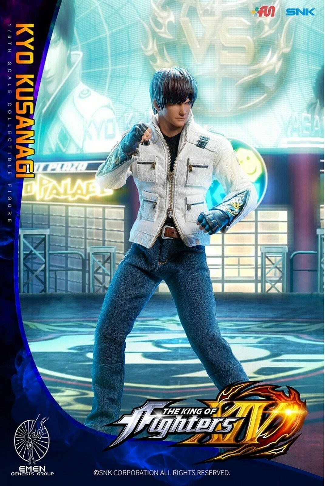 Pedido Figura Kyo Kusanagi - SNK King of Fighters XIV marca Emen Genesis Group KOF-KY01 escala 1/6