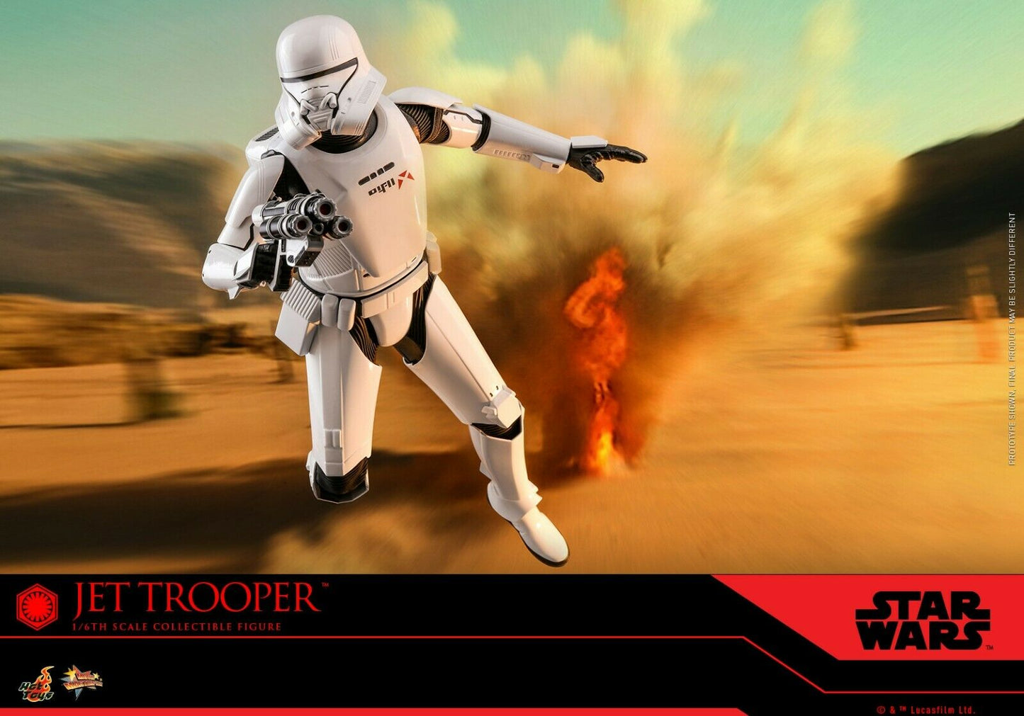 Pedido Figura Jet Trooper - Star Wars The Rise of Skywalker marca Hot Toys MMS561 escala 1/6