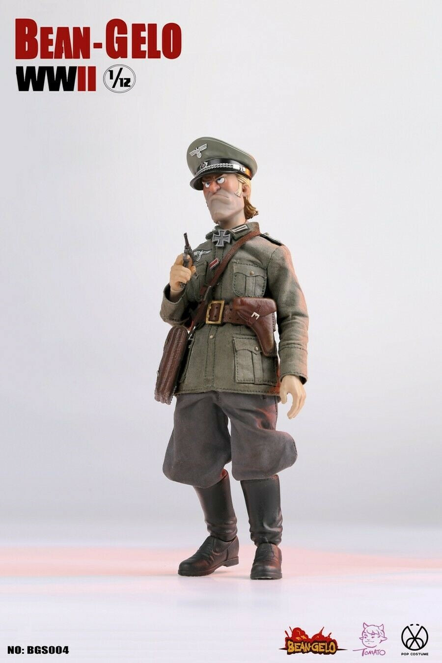 Pedido Figuras Bean Gelo WWII (BGS004 Brand, BGS005 Kahn, BGS006 Hans) marca Poptoys escala pequeña 1/12