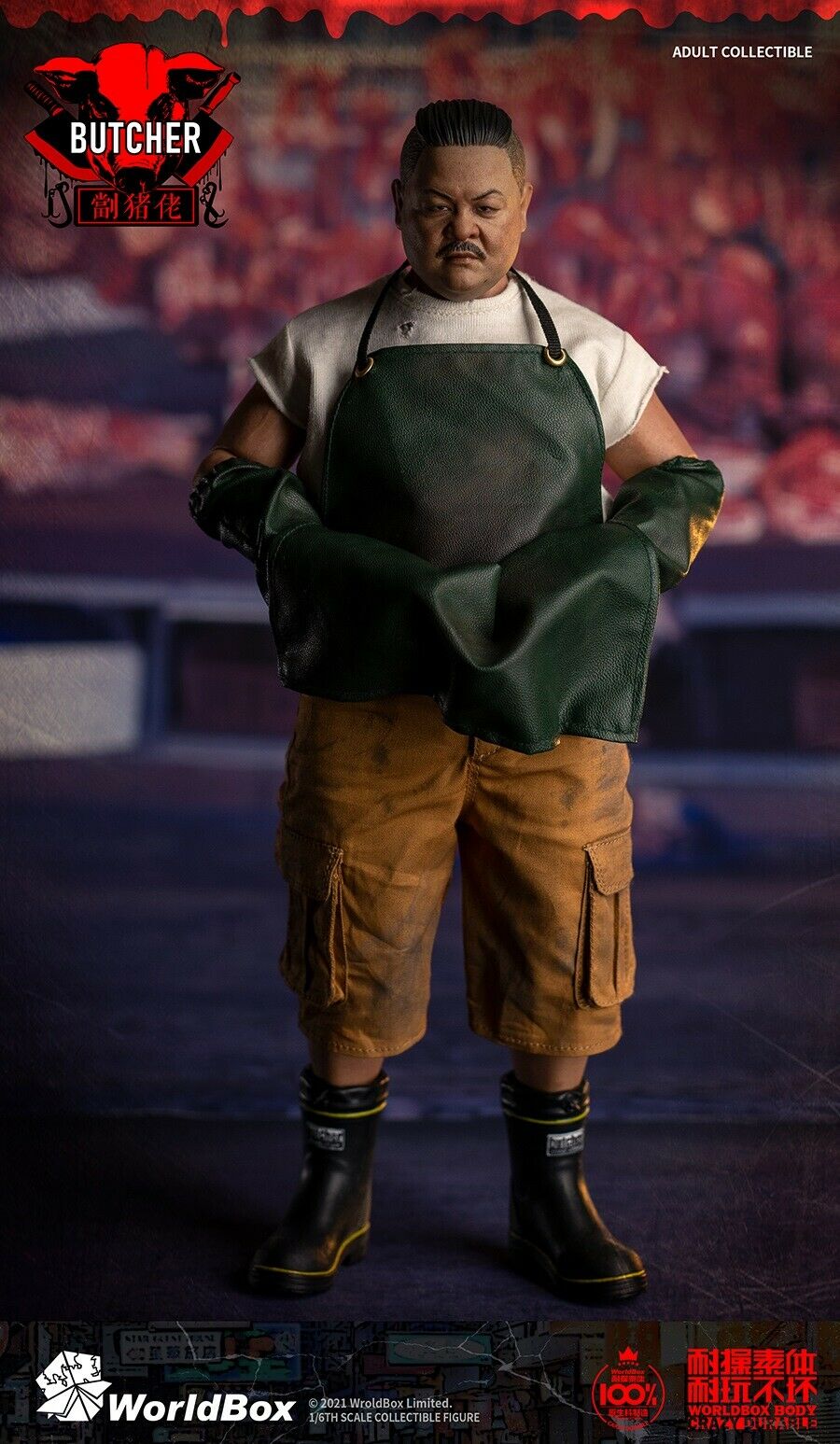 Pedido Figura Gangster Butcher marca Worldbox AT033 escala 1/6