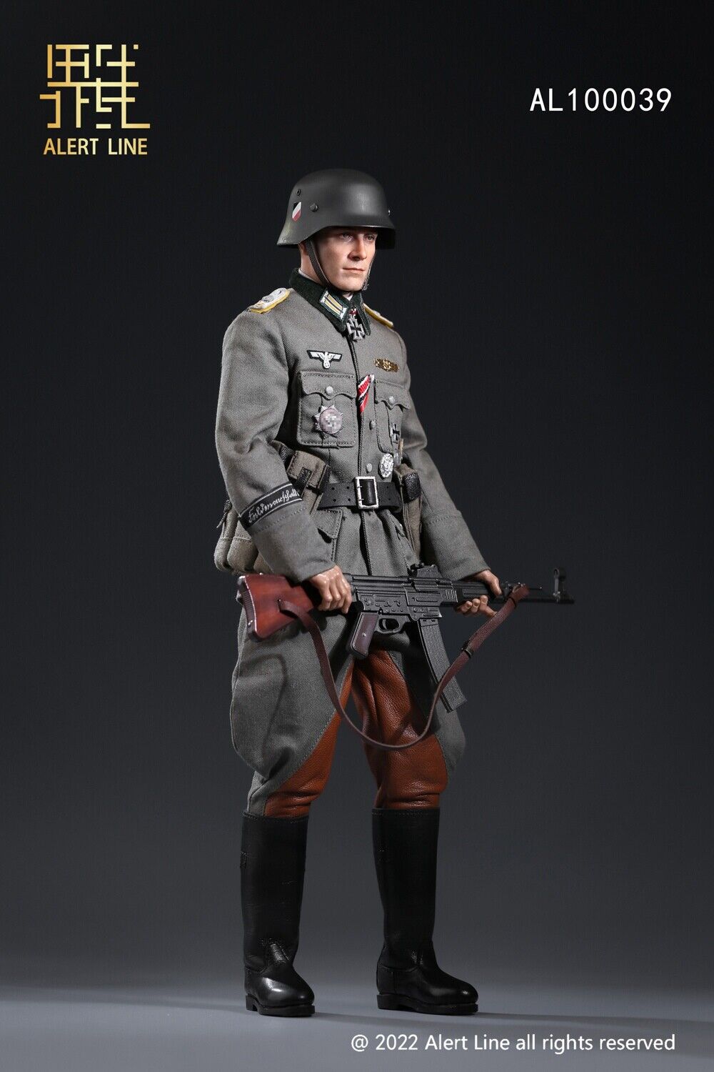 Pedido Figura WWII German Cavalry Officer marca Alert Line AL100039 escala 1/6