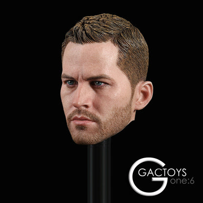 Pedido Cabeza Paul Walker en Rápidos y Furiosos marca Gactoys escala 1/6