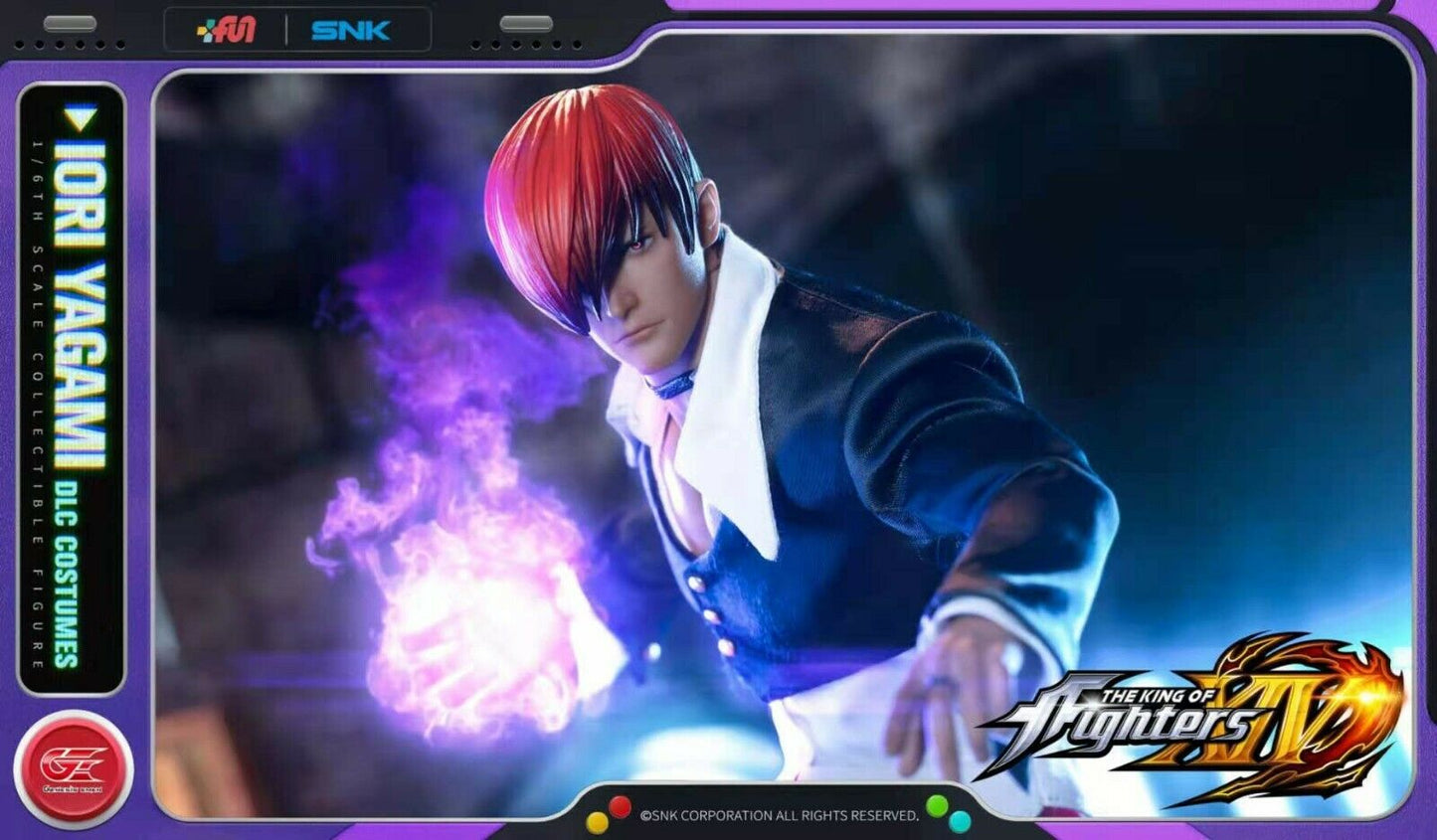 Preventa Figura Iori Yagami DLC Costumes - SNK King of Fighters XIV marca Emen Genesis KOF-IR02 escala 1/6