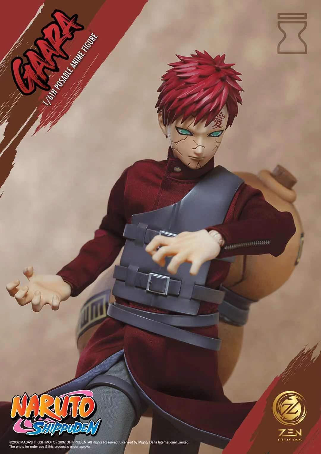 Pedido Figura Gaara - Naruto Shippuden marca Zen Creations PAF002 escala 1/6