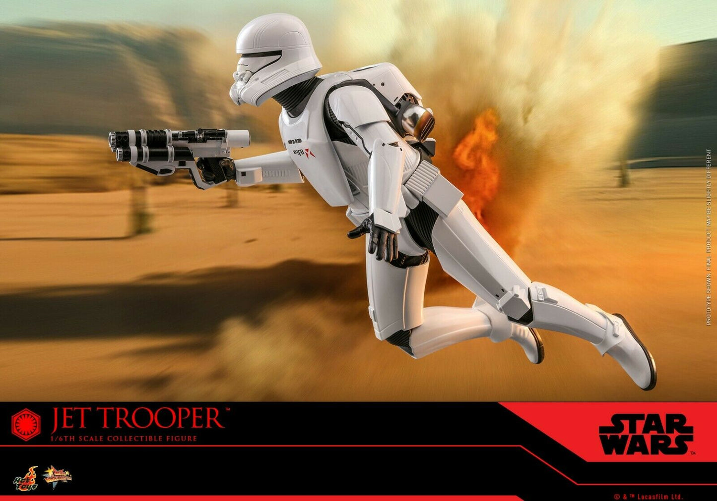 Pedido Figura Jet Trooper - Star Wars The Rise of Skywalker marca Hot Toys MMS561 escala 1/6