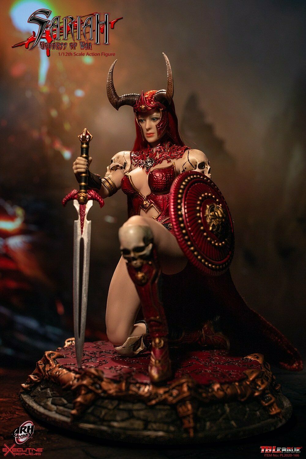 Pedido Figura Sariah The Goddess Of War marca TBLeague PL2020-166 escala pequeña 1/12