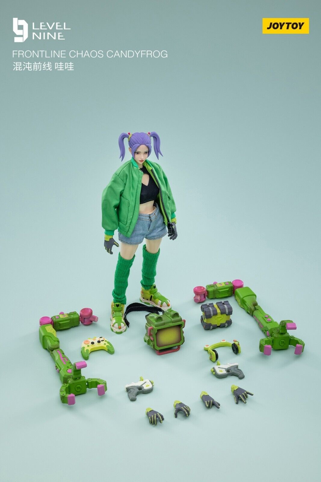 Pedido Figura Candyfrog Hacker - Frontline Chaos marca JOYTOY JT3358 escala pequeña 1/12