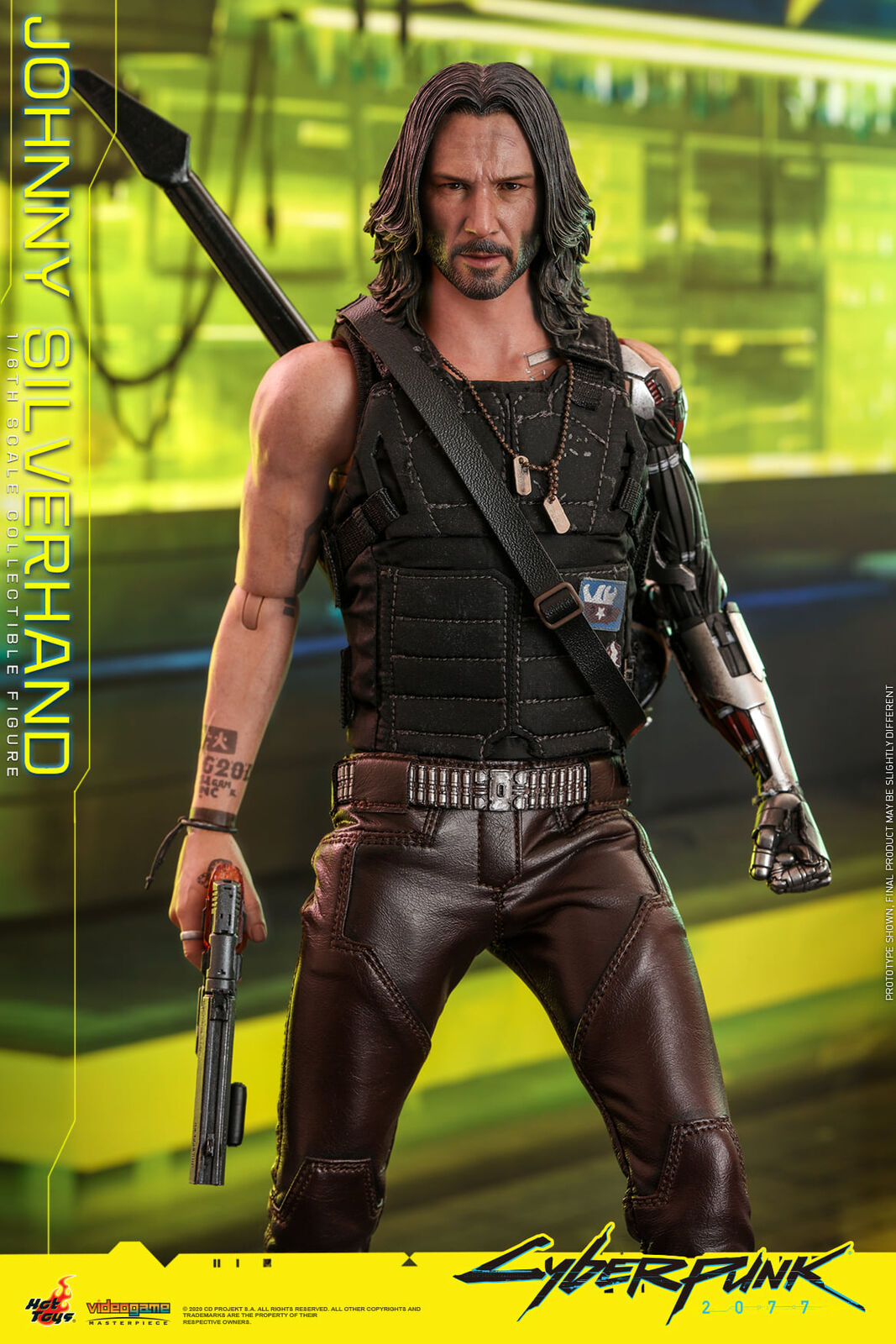 Pedido Figura Johnny Silverhand - Cyberpunk 2077 marca Hot Toys VGM47 escala 1/6