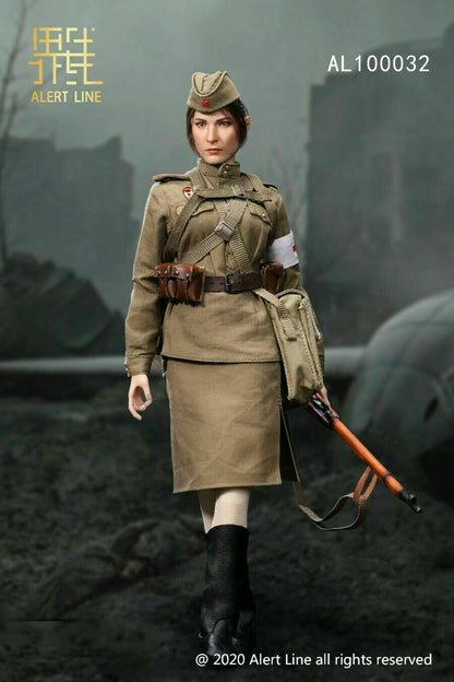 Pedido Figura WWII Rescue Team Soviet Soldier marca Alert Line AL100032 escala 1/6