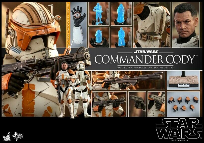 Pedido Figura Commander Cody - Star Wars Episode III Revenge of the Sith marca Hot Toys MMS524 escala 1/6